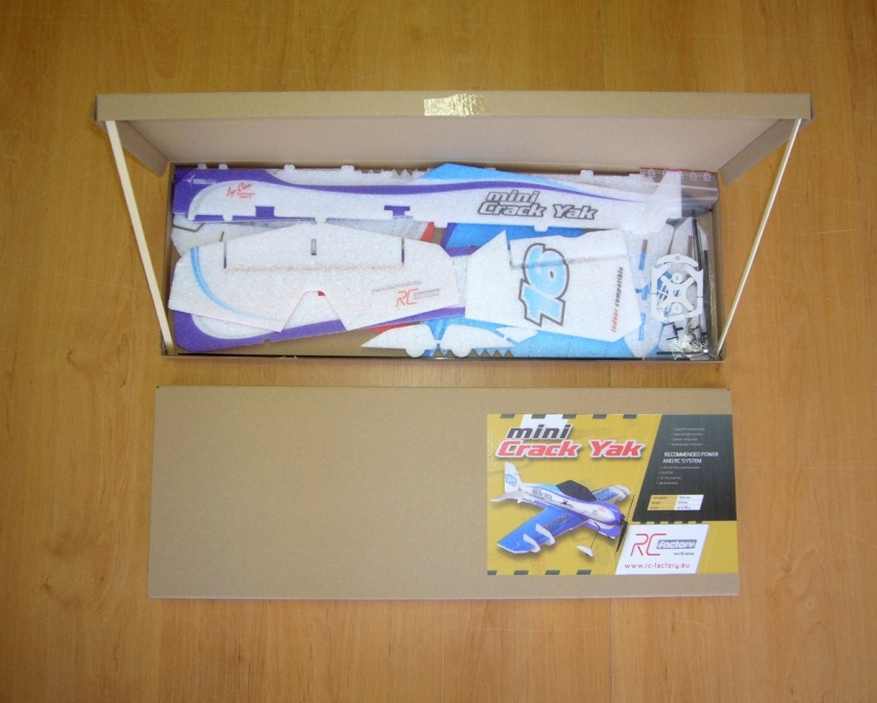 Crack Yak Mini 600mm Rc Factory  Kit Indoor